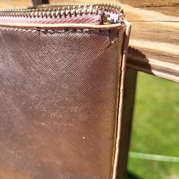 Kate Spade Brown and Gold Tote Bag - Picture 4 of 9